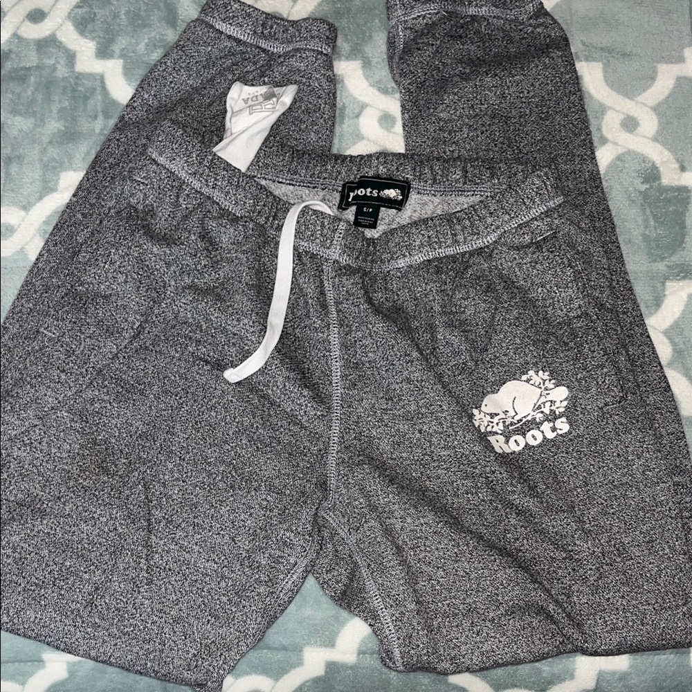 Roots Kids Charcoal Joggers